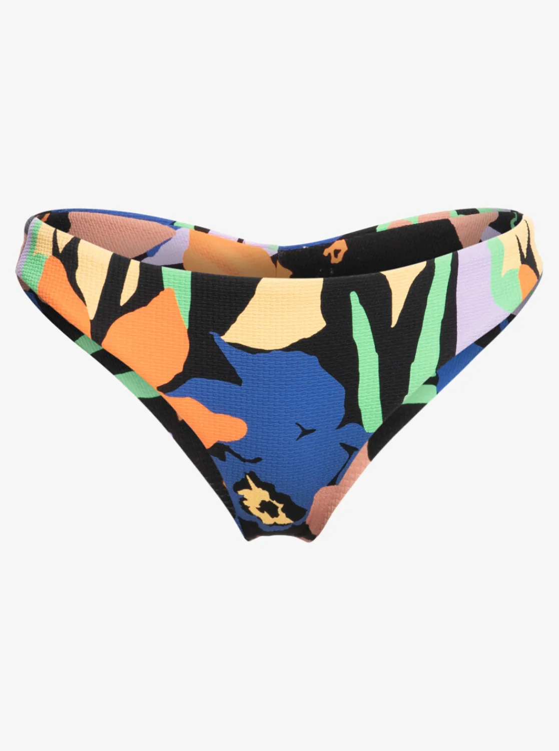 Roxy Bikini Bottoms*Color Jam - Cheeky Bikinibroekje Voor Dames Anthracite Flower Jammin