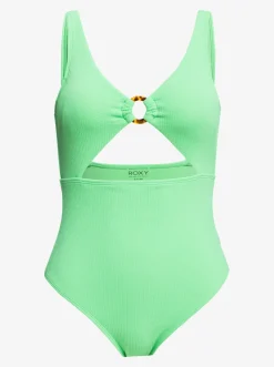 Roxy Monokini'S*Color Jam - Eendelig Badpak Voor Dames Absinthe Green
