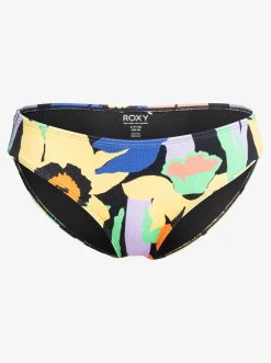 Roxy Bikini Bottoms*Color Jam - Hipster Bikinibroekje Voor Dames Anthracite Flower Jammin