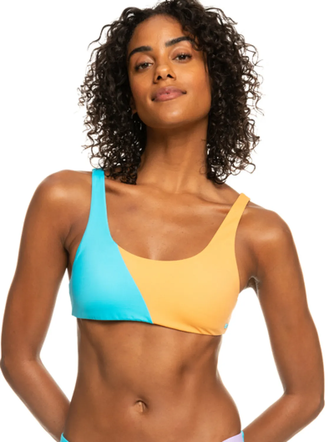 Roxy Bikini Tops*Colorblock Party - Bralette Bikinitop Voor Dames Bachelor Button