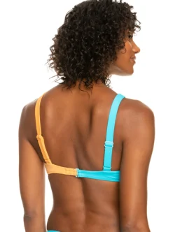 Roxy Bikini Tops*Colorblock Party - Bralette Bikinitop Voor Dames Bachelor Button