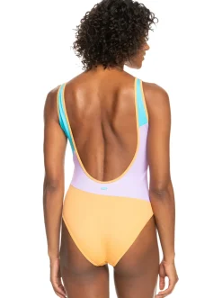 Roxy Monokini'S*Colorblock Party - Eendelig Badpak Voor Dames Bachelor Button