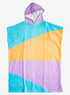Roxy Badaccessoires*Colorblock Party - Poncho Changing Towel For Women Purple Rose