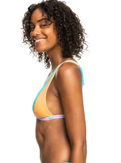 Roxy Bikini Tops*Colorblock Party - Triangel Bikinitop Voor Dames Bachelor Button