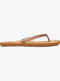 Roxy Slippers*Costas - Sandalen Voor Dames Rose Gold
