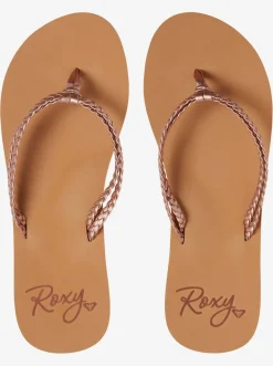 Roxy Slippers*Costas - Sandalen Voor Dames Rose Gold