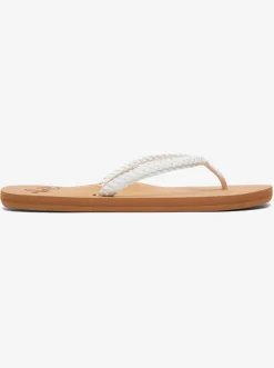 Roxy Slippers*Costas - Sandalen Voor Dames White