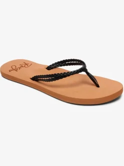 Roxy Slippers*Costas - Sandalen Voor Dames Black