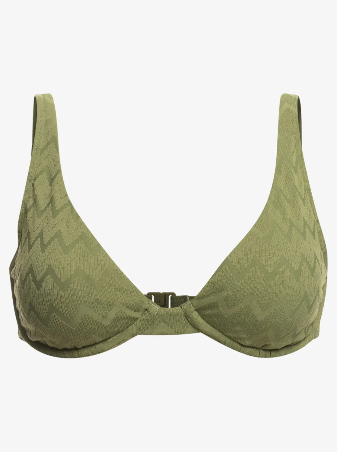 Roxy Bikini Tops*Current Coolness - Bikinitop Met Beugels Cupmaat D Voor Dames Loden Green