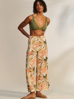 Roxy Bikini Tops*Current Coolness - Bikinitop Met Beugels Cupmaat D Voor Dames Loden Green
