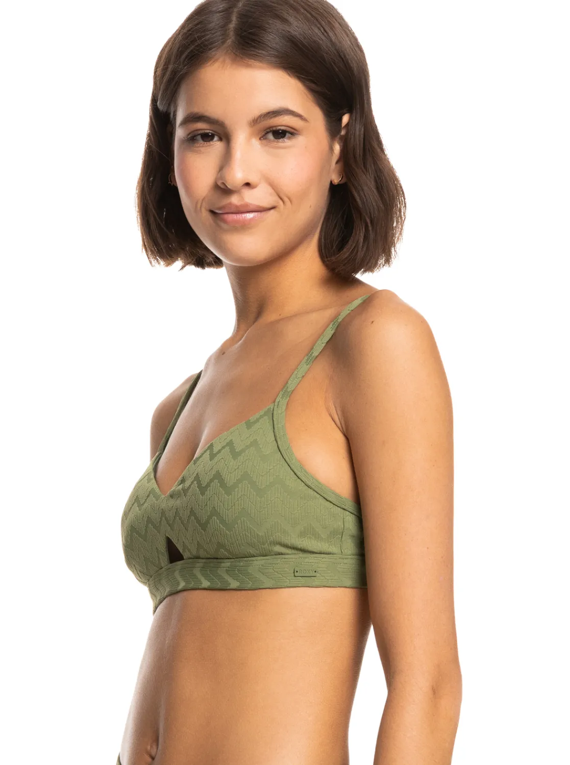 Roxy Bikini Tops*Current Coolness - Bralette Bikinitop Voor Dames Loden Green