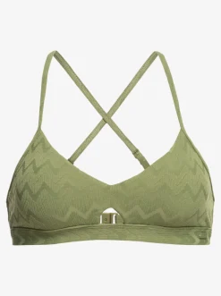 Roxy Bikini Tops*Current Coolness - Bralette Bikinitop Voor Dames Loden Green