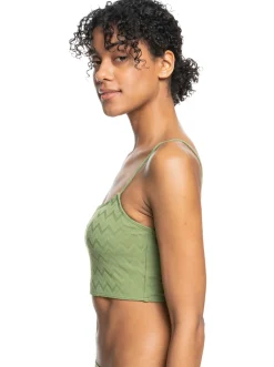 Roxy Bikini Tops*Current Coolness - Tank Bikinitop Voor Dames Loden Green