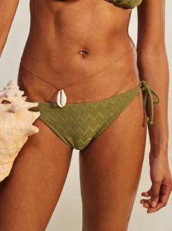 Roxy Bikini Bottoms*Current Coolness - Tie Side Bikinibroekje Voor Dames Loden Green