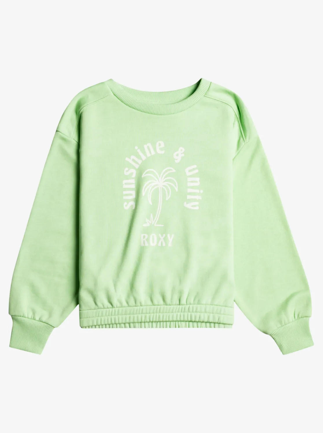 Roxy Sweatshirts & Hoodies*Dancing Machine - Sweater Voor Meisjes 4-16 Pistachio Green