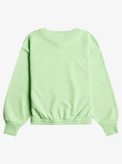 Roxy Sweatshirts & Hoodies*Dancing Machine - Sweater Voor Meisjes 4-16 Pistachio Green
