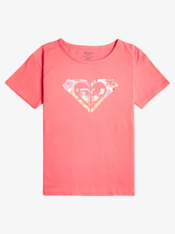Roxy T-Shirts & Blouses*Day And Night - T-Shirt Voor Meisjes 4-16 Sun Kissed Coral