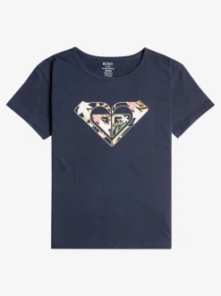 Roxy T-Shirts & Blouses*Day And Night - T-Shirt Voor Meisjes 4-16 Mood Indigo