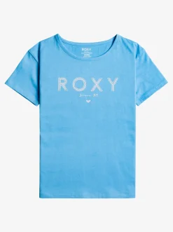 Roxy T-Shirts & Blouses*Day And Night - T-Shirt Voor Meisjes Azure Blue