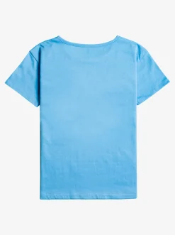 Roxy T-Shirts & Blouses*Day And Night - T-Shirt Voor Meisjes Azure Blue