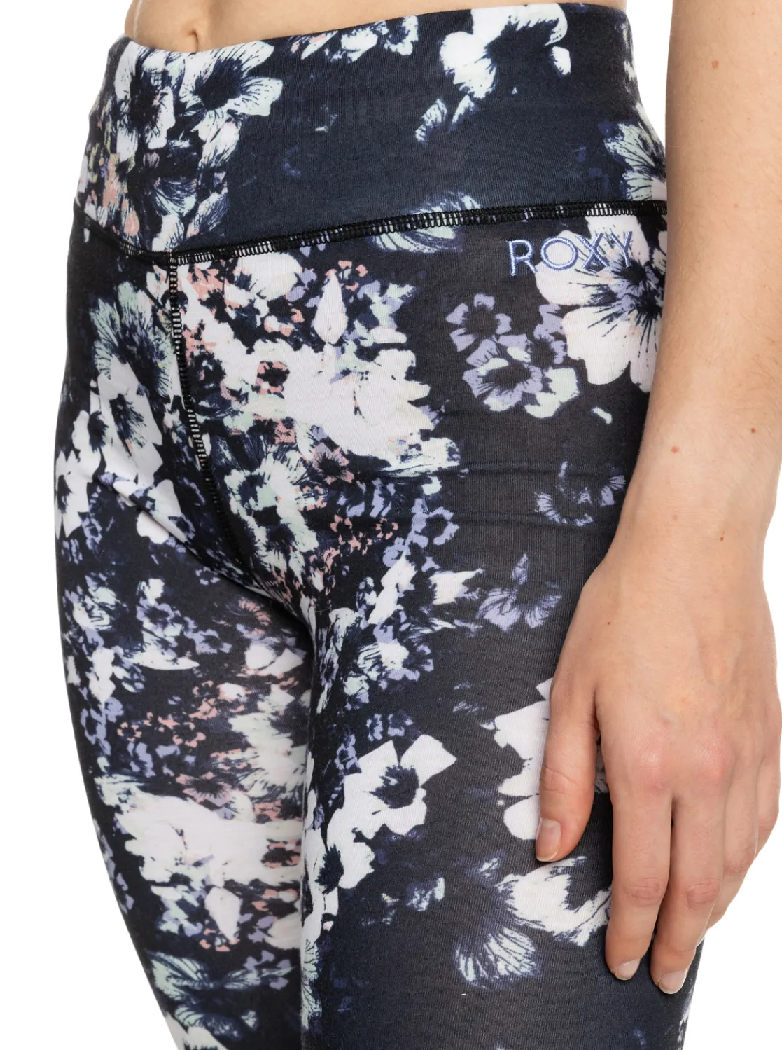 Roxy Thermo Layers*Daybreak 2022 - Base Layer Broek Voor Dames True Black Black Flowers
