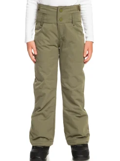 Roxy Snowboard Meisjes*Diversion 2022 - Geisoleerde Snowbroek Voor Meisjes Deep Lichen Green