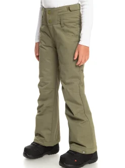 Roxy Snowboard Meisjes*Diversion 2022 - Geisoleerde Snowbroek Voor Meisjes Deep Lichen Green