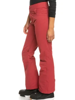 Roxy Snow-Broeken*Diversion 2022 - Geisoleerde Snowbroek Voor Dames Brick Red