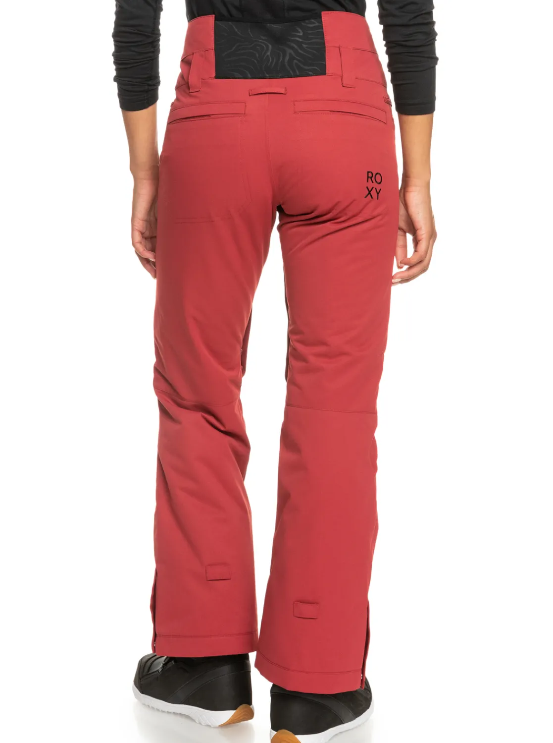 Roxy Snow-Broeken*Diversion 2022 - Geisoleerde Snowbroek Voor Dames Brick Red