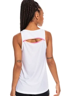 Roxy T-Shirts & Tops*Do You Mind - Performance-Tanktop Voor Dames Bright White