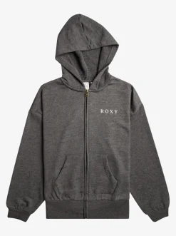 Roxy Sweatshirts & Hoodies*Dont Go Yet - Hoodie Met Rits Voor Meisjes 10-16 Pirate Black