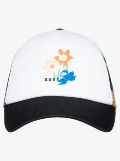 Roxy Hoeden & Petten*Donut Spain - Trucker Cap Voor Dames Anthracite Flower Jammin
