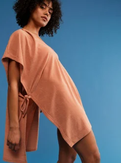 Roxy Jurken*Drinking Papaya - Bedekkende Poncho Voor Dames Cork