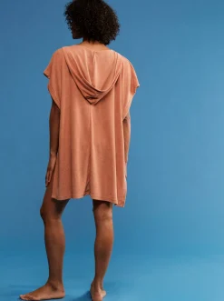 Roxy Jurken*Drinking Papaya - Bedekkende Poncho Voor Dames Cork