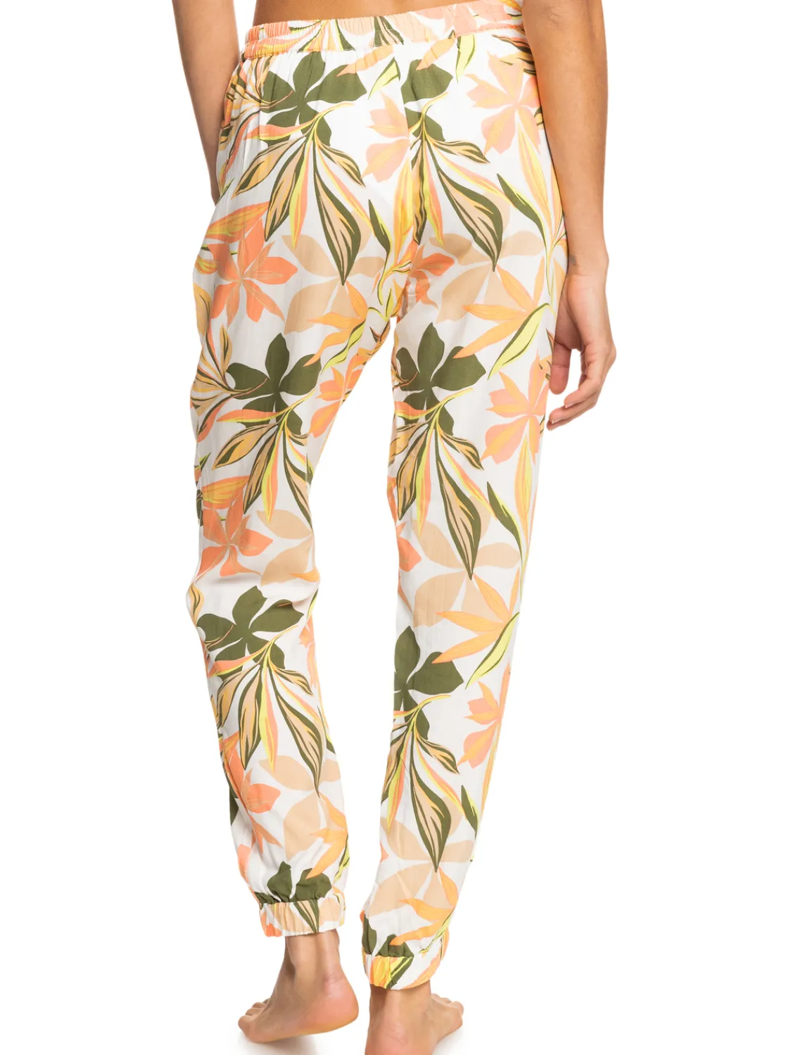 Roxy Badkleding*Easy Peasy - Strandbroek Voor Dames Bright White Subtly Salty Mult