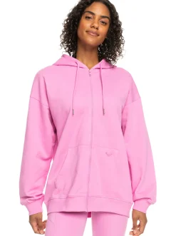 Roxy Jasjes & Jassen*Essential Energy - Hoodie Met Rits Voor Dames Cyclamen