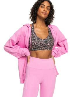 Roxy Jasjes & Jassen*Essential Energy - Hoodie Met Rits Voor Dames Cyclamen
