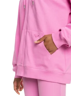 Roxy Jasjes & Jassen*Essential Energy - Hoodie Met Rits Voor Dames Cyclamen