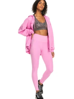 Roxy Jasjes & Jassen*Essential Energy - Hoodie Met Rits Voor Dames Cyclamen