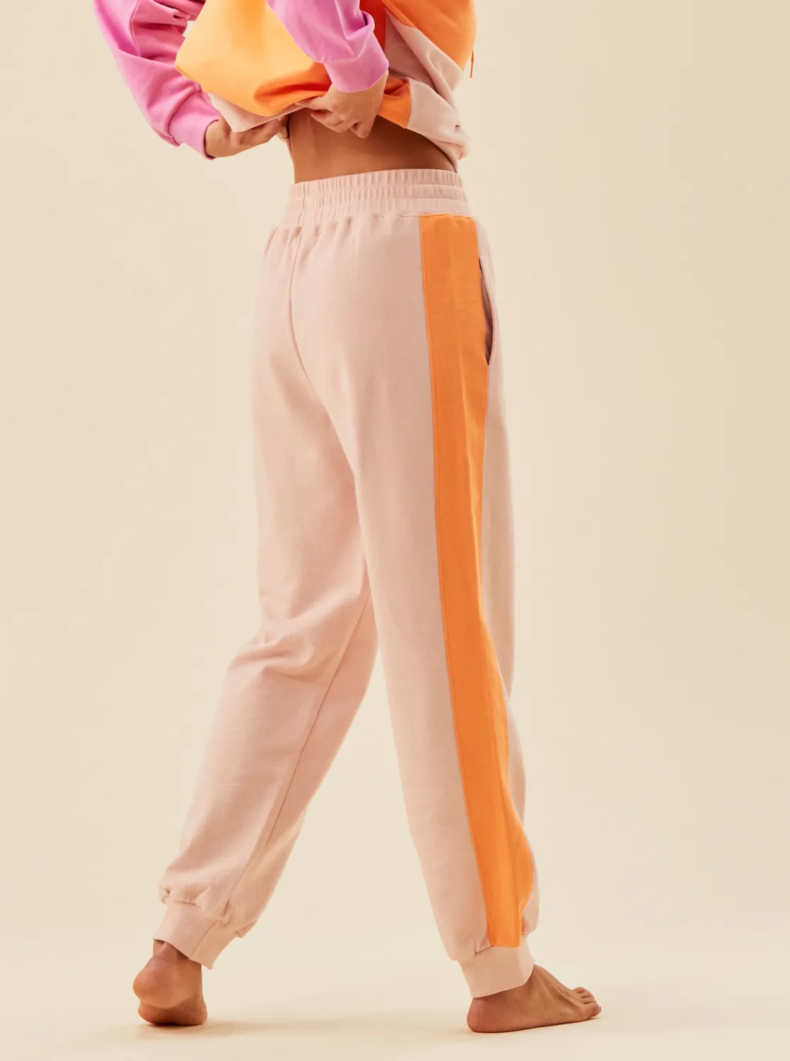 Roxy Broeken & Jeans*Essential Energy - Joggingbroek Voor Dames Peach Whip