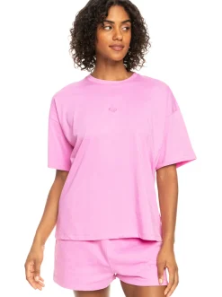 Roxy T-Shirts & Tops*Essential Energy - Sport T-Shirt Voor Dames Cyclamen