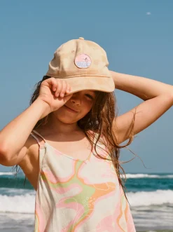 Roxy Accessoires*Fiji Flower - Baseball Cap Voor Meisjes Beige
