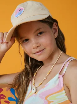 Roxy Accessoires*Fiji Flower - Baseball Cap Voor Meisjes Beige