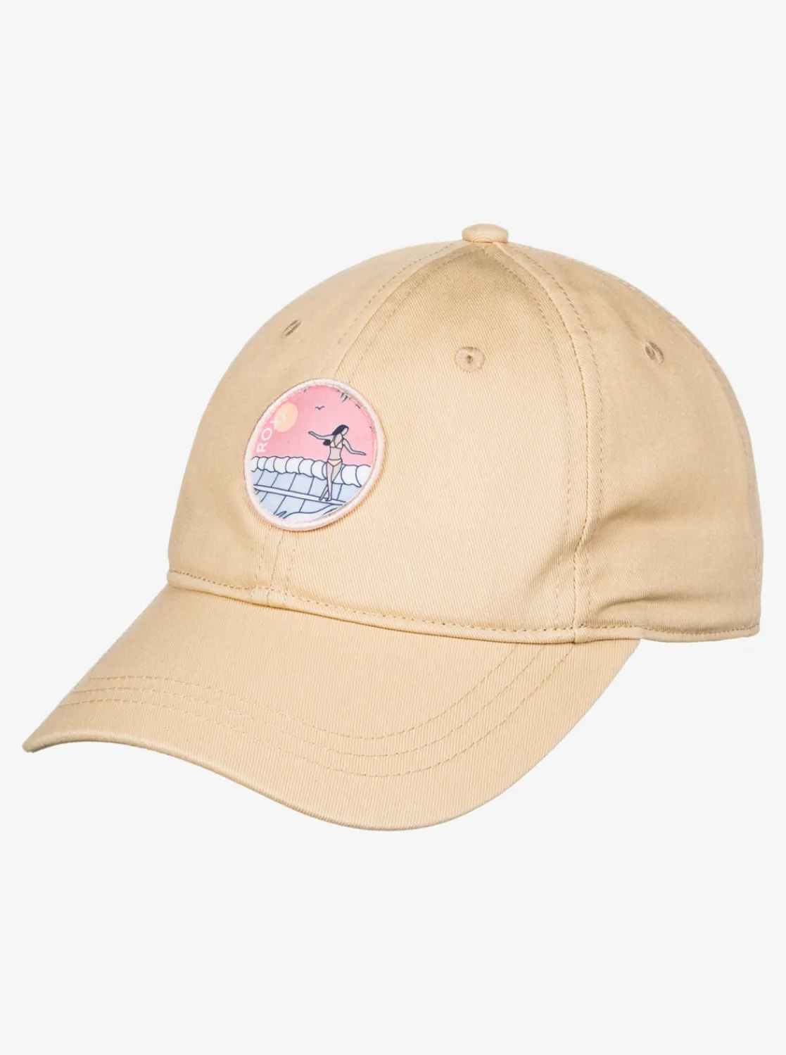 Roxy Accessoires*Fiji Flower - Baseball Cap Voor Meisjes Beige