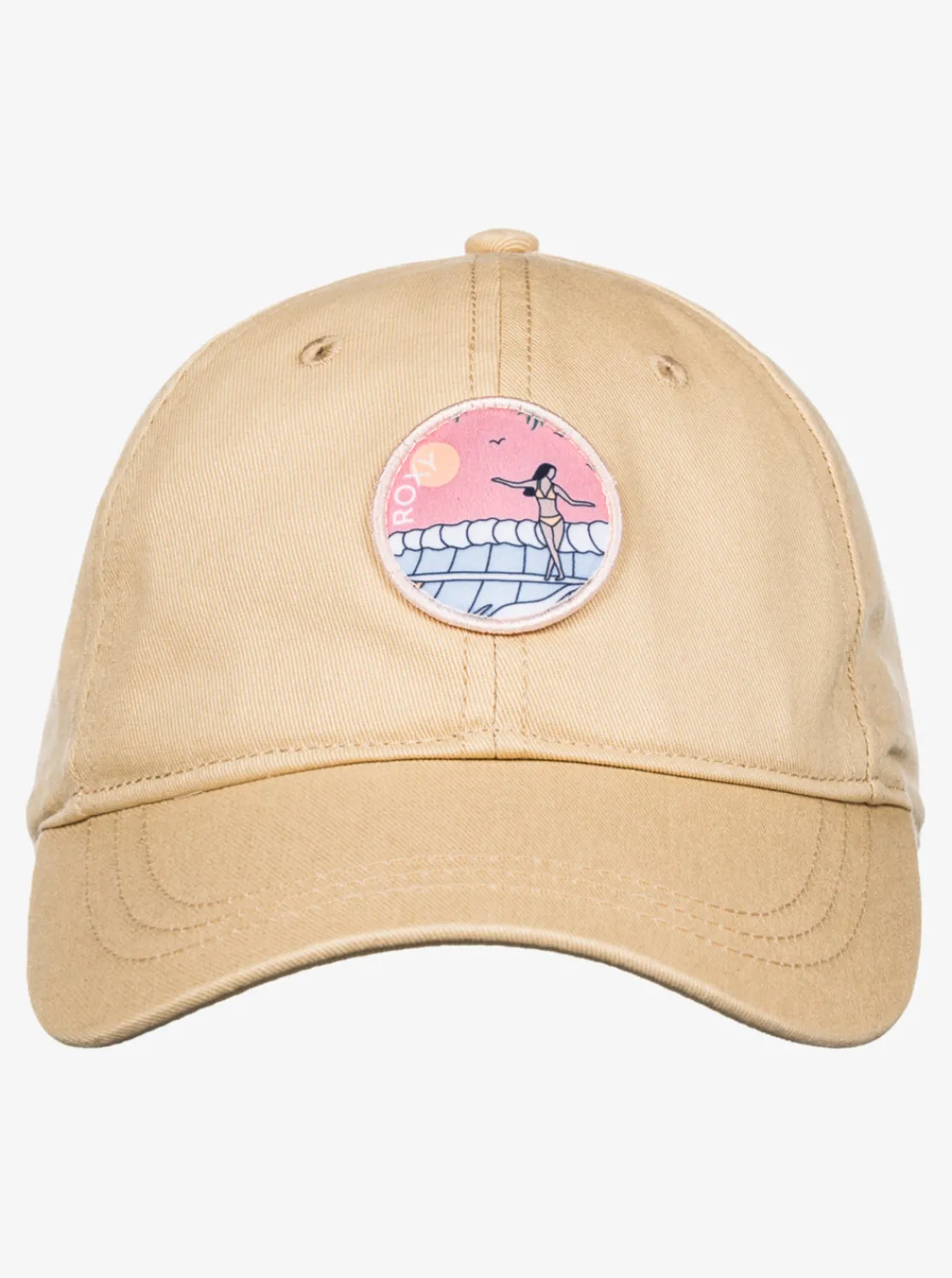 Roxy Accessoires*Fiji Flower - Baseball Cap Voor Meisjes Beige