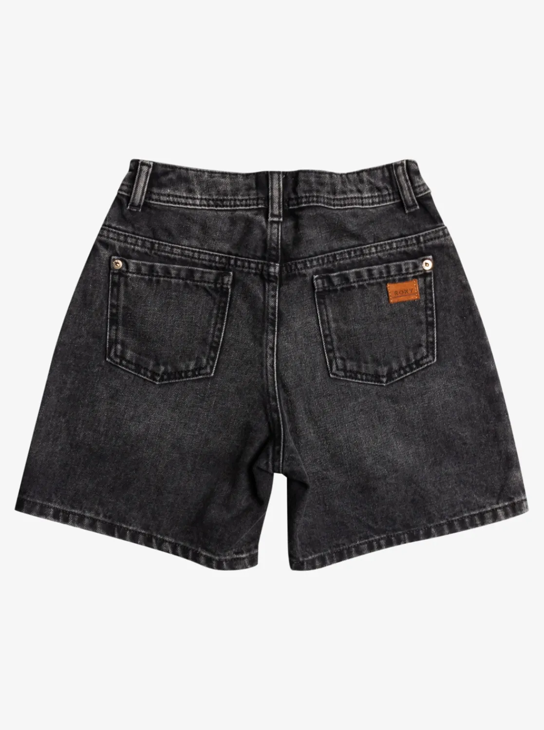 Roxy Rokken & Shorts*Find Your Way Back - Denim Bermuda Voor Meisjes 10-16 Anthracite