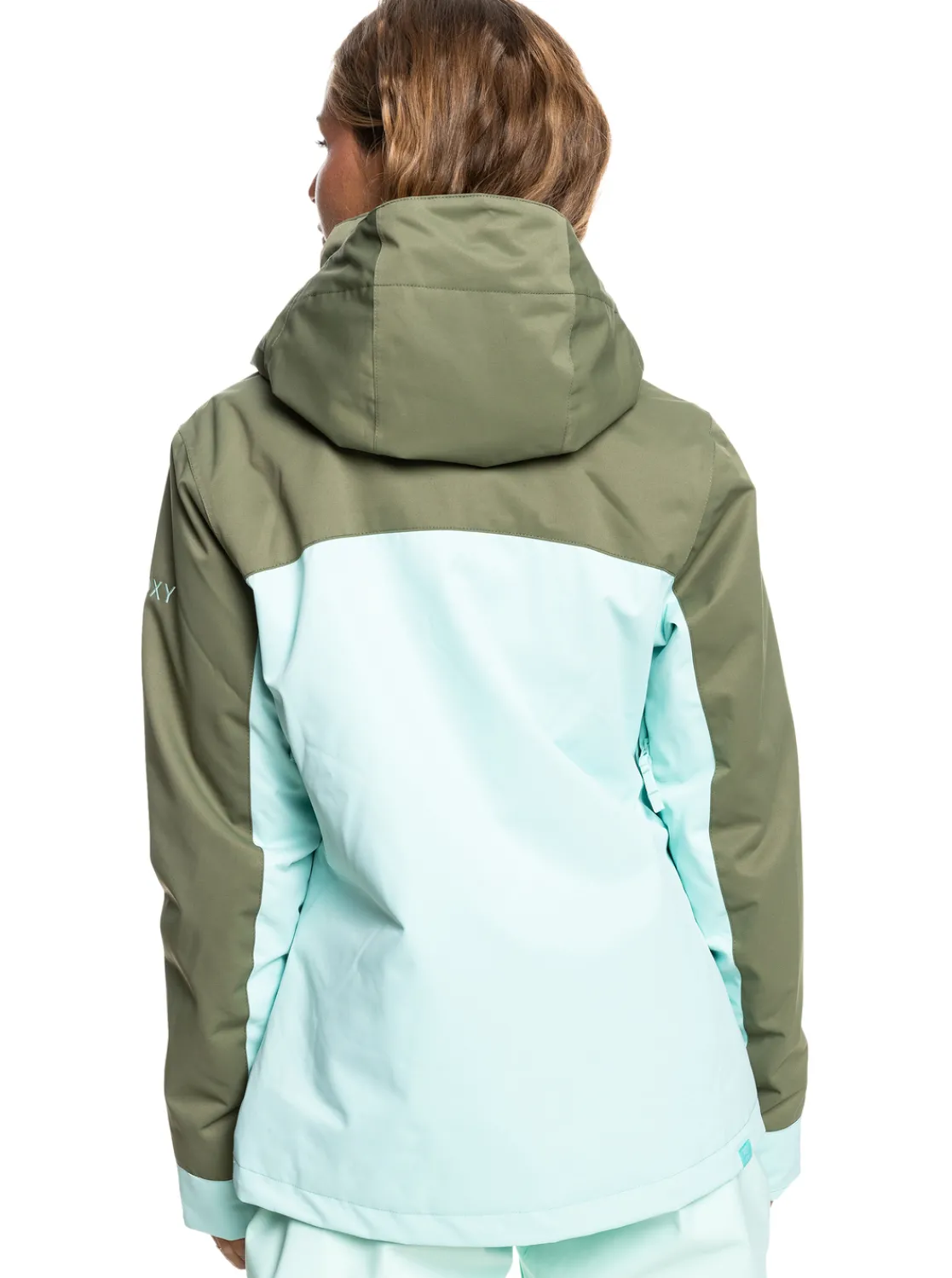 Roxy Snow-Jassen*Free Jet Block 2022 - Technisch Snowjack Voor Dames Fair Aqua
