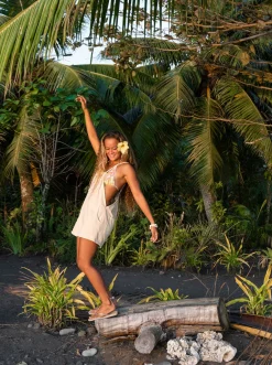 Roxy Jurken*Fresh - Playsuit For Women Tapioca