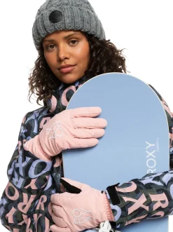 Roxy Handschoenen*Fresh Fields 2022 - Snowboard/Skihandschoenen Voor Dames Mellow Rose