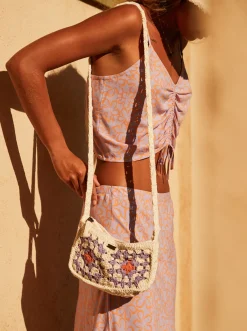 Roxy Badaccessoires*Fresh Iris - Kleine Crossbody-Tas Tapioca